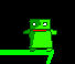 Happy Green Robot